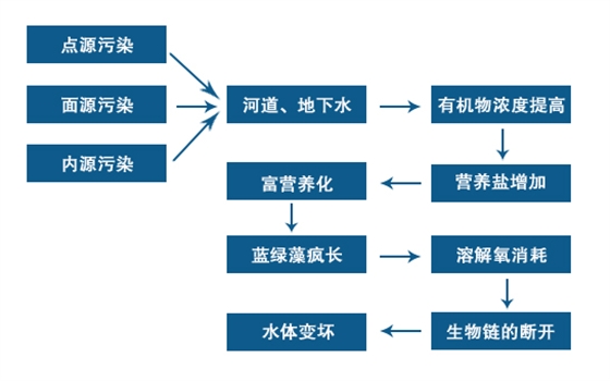 黑臭河道形成過程