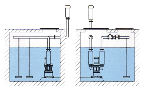 沉水風(fēng)機(jī)安裝示意圖