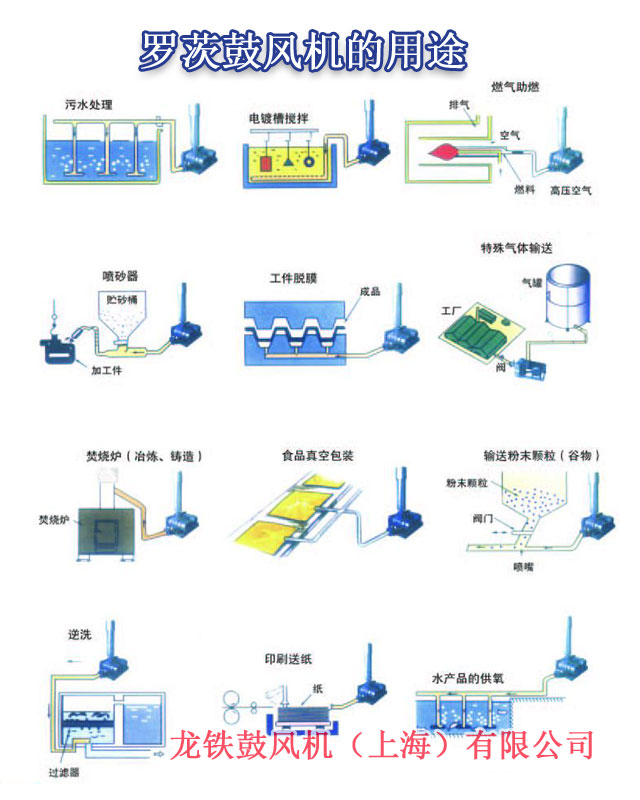 羅茨鼓風(fēng)機(jī)的用途