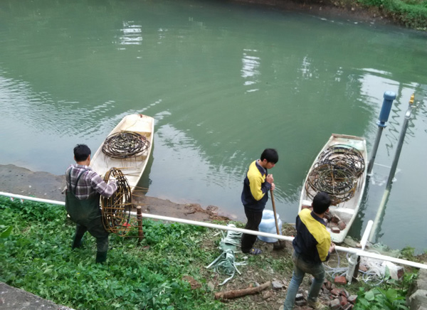 黑臭河道治理之沉水風(fēng)機(jī)安裝